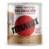 Barniz sintético decoración incoloro brillante 4 l