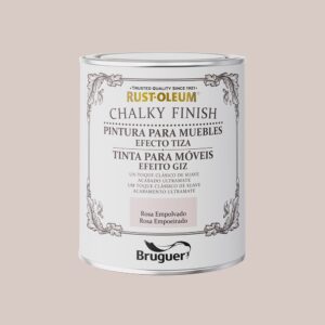 Rust-oleum chalky finish muebles rosa empolvado 750 ml