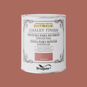 Rust-oleum chalky finish muebles terracota 750 ml
