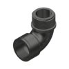 Codo 90° polipropileno rosca macho/hembra 1 pulg