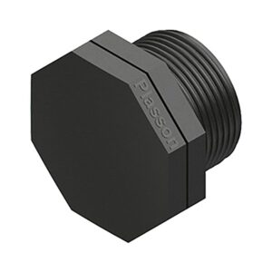 Tapón rosca macho polipropileno ½ pulg