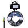 Carrete manguera tubular vv-k06/1kv 3 g 2,50 mm² negra, 25 m