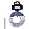 Carrete cablecillo h07z1-k 1,50 mm² gris, 15 m
