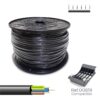 Manguera tubular vv-k06/1kv 3 g 1,50 mm² negra, 200 m. (bobina grande)