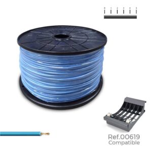 Cablecillo h07v-k 1,50 mm² azul,1000 m. (bobina grande)
