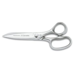 Tijeras de cocina clásica profesional de acero inoxidable, 20 cm