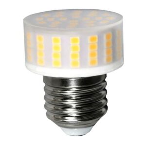 Bombilla led blanca mini t40, e27, 9 w, 900 lm, 3000 k, luz cálida, ø40 x 48 mm