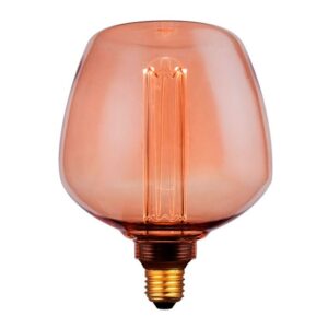 Bombilla led st123 decorativa globo irregular e27 4 w 200 lm 1800 k luz cálida ø123 x 163 mm
