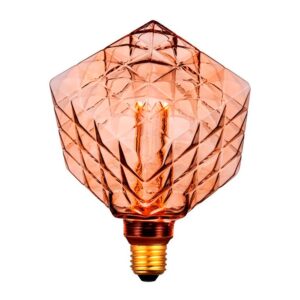 Bombilla led s170 decorativa cubo e27 4 w 200 lm 1800 k luz cálida ø170 x 197 mm