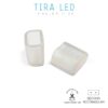Protector tapon final para tira de led
