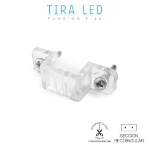 Soporte sujecion para tira de led