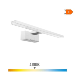 Lámpara led de pared o espejo 6 w 4.000 k 600 lm luz día 30 x 12,8 x 5,10 cm
