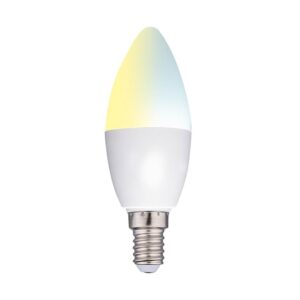 Bombilla inteligente vela e14 4.9 w 470 lm 2700-6500 k luz blanca