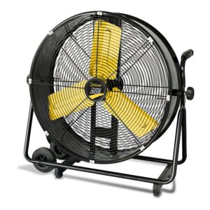 Ventilador industrial de suelo turbo 30s 230 w ø61 cm 65 db