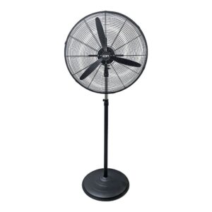 Ventilador industrial de pie 150 w, negro, ø60 cm