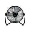 Ventilador industrial de suelo. color negro 40w - 57,7 db - aspas ø30 x 41 cm