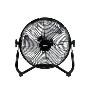 Ventilador industrial de suelo. color negro 40w 57,7 db aspas ø30 x 41 cm