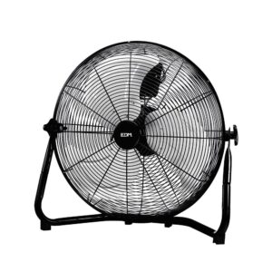 Ventilador industrial de suelo. color negro 100w 64,7 db aspas ø45 x 54 cm