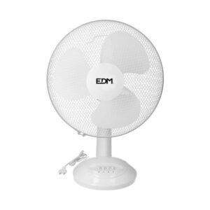 Ventilador de sobremesa blanco: 35w 53,4 db aspas: ø30 x 48 cm
