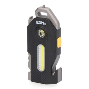 Linterna de seguridad 6 en 1 titan survival, 2 leds, 400 lm, 7+2,5 w 39 x 21 x 92 mm