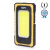 Linterna led cob solar force, recargable, con gancho e imán, 10 w 750 lm