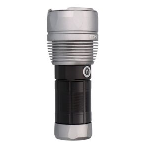 Linterna led táctica titanforce recargable 14.000 lm 6500 k 150 w ip44 + cordón