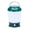 Farol led de camping, recargable, 3 modos, verde, 13 x 9 x 9 cm