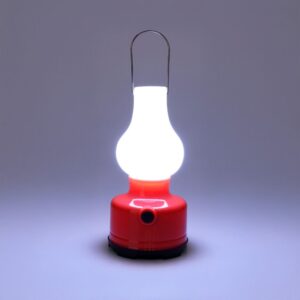 Quinqué led para camping, 3 x aa (no incluidas), colores surtidos, 8 x 8 x 17 cm