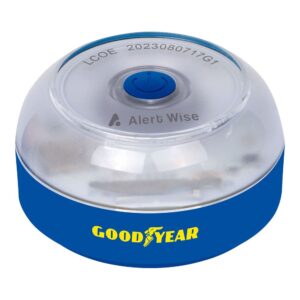 Baliza v16 de emergencia homologada conectada geolocalizable con dgt 3.0 alert wise goodyear
