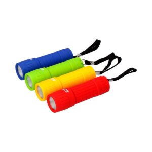 Mini linterna led cob trail grip 60 lm 0,5 w, 3xaaa incluidas, colores surtidos ø30 x 96 mm