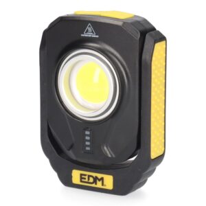 Linterna led compacta titan work 10w 900lm recargable, magnetica