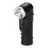 Mini linterna led nano vortex, direccionable, aluminio, recargable, 8w 450 lm