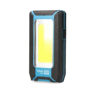 Linterna led cob 10 w 500 lm profesional, recargable, con gancho + iman funcion power bank 60 x 23 x 112 mm