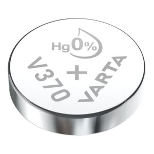 Micro pila de botón silver sr69 - v370 1,55 v ø9,5 x 2,15 mm watch blister