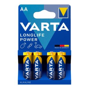 Pila alkalina longlife power aa - lr06 2 tiras (10 blisters 4 unid.) ø14,5 x 50,5 mm precio por blister