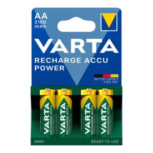 Pila recargable accu power aa - hr6 2100 ma (blister 4 uds) ø14,5 x 50,5 mm