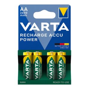 Pila recargable accu power aa - hr6 2600 ma (blister 4 uds) ø14,5 x 50,5 mm