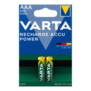 Pila recargable accu power aaa - hr03 800 mah (blister 2 uds)