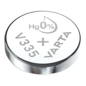 Micro pila de botón silver sr512sw - v335 1,55 v ø5,8 x 1,25 mm watch blister