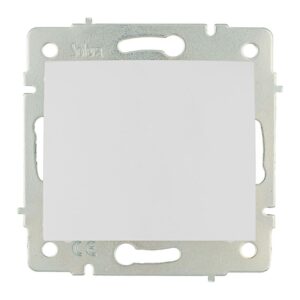 Tapa ciega de empotrar blanco serie europa solera erp75