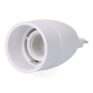 Convertidor de g9 a e14, 2 a 230 v, blanco, ø30 x 57 mm (retractilado)