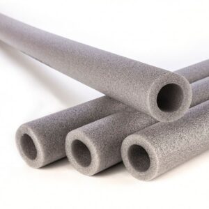 Coquilla polietileno 1 m gris espesor 10 mm, interior ø15 mm