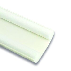 Burlete doble cara para bajo puerta blanco 25 mm x 95 cm