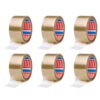 Cinta de embalar transparente 28 micras 50 mm x 66 m, 6 uds