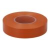 Cinta aislante eléctrica profesional pvc alta adhesión 19 mm x 33 m marrón