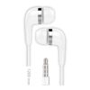 Auriculares bsk jack con micrófono, blanco