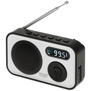 Radio digital pll am/fm ad 1906, 12,5 x 3 x 7,5 cm