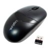 Ratón wireless 2.4 ghz, 3 botones, negro logilink
