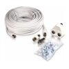 Cable de antena tv coaxial tipo pal 15m swv2209w/10 philips