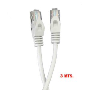 Cable utp cat.5e latiguillo rj45 "outex" 3 m